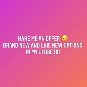 Make me an offer 😘😉